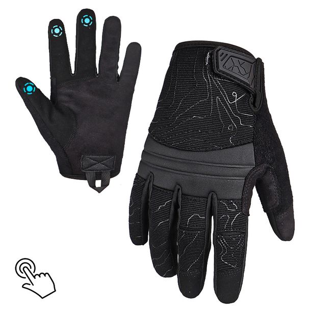 Tactical gloves Outdoor sports gloves Mountain riding protective motorcycle gloves Men's touch screen wear resistant tactical gloves_viptrois.com