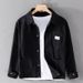 CT Casual Jacket Shirt Coat Loose Fit Pure Fashion Youth Cotton Men's Top 9366_viptrois.com