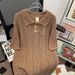 Men's Stylish Hollow-Out Collar Short-Sleeve Knit Shirt, Summer Retro Loose Fit Casual T-Shirt, Breathable & Machine Washable_viptrois.com