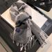 New Mini-Size British-Style Checkered Scarf, Neckwarmer, And Shawl_viptrois.com