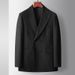 Men's Clothing Men's Suits Spring And Autumn Youth Double Breasted Light Luxury Business Wedding Suits Men's High End Dresses_viptrois.com
