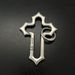 Heavy Industry Cross Keychain Hollow Jewelry Pendant Original Design Zinc Alloy High End_viptrois.com
