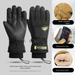 Ski For Men And Women, Winter Fleece-Lined Thickened Outdoor Cold-Proof Warm Windproof Waterproof Touchscreen Couple_viptrois.com