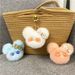 Bag Charm Cartoon Head Keychain Cute Blush Cat Doll Plush Doll Bag Pendant Ornament Gift_viptrois.com