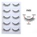 5 Pairs Handmade False Eyelashes - Thick & Curly 3D Lashes (European & American Style, One Piece Design)_viptrois.com