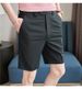 Men's Premium Solid-Color Woven Shorts – Lightweight Business Casual Summer Pants With No-Wrinkle Finish & Straight Leg Cut_viptrois.com