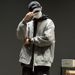 Men's Spring Autumn American Street Style Cool Pilot Baseball Jacket Loose Retro Embroidered Workwear Coat_viptrois.com
