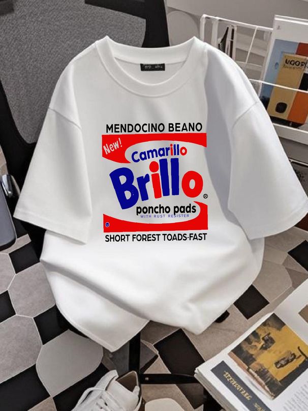 A Tribute To Frank Zappa Album Camarillo Brillo Logo T-Shirt Gift For Fans Music Stretched Homme Summer Top For Everyday Wear Casual Slightly_viptrois.com