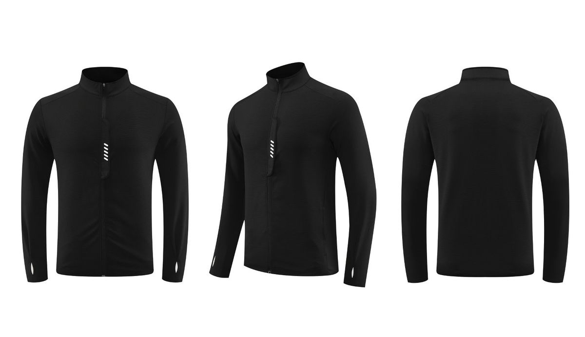 Spring And Autumn Running Sport Jacket For Men Casual Long Sleeve Outdoor Quick-Dry Top_viptrois.com