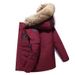 New Year Non-Closing Fake Fur Collar Down Jacket For Men And Women Couples Korean Parka Running Men's Workwear Thickened_viptrois.com