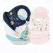 Baby Bib Waterproof Silicone Feeding for Young Children Baby Saliva Towel Cartoon Apron Adjustable Cartoon Bib_viptrois.com
