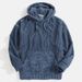 trend 2022 Men's Thickened Corduroy Long Sleeve Solid Color Kangaroo Pocket Drop Shoulder Hoodie_viptrois.com
