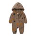 Soft Fleece Baby Romper With Hood – Cozy Long-Sleeve Jumpsuit For Newborns & Infants (0-12 Months)_viptrois.com
