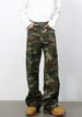 Large Pocket Workwear Jeans Men's Loose Straight Wide Leg Pants_viptrois.com
