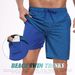Summer New Style Men's Short Pants, Fashionable Beach Pants For Vacation, Men's Large Size, Four-cornered, Made Of Milk Silk With Lining Inside_viptrois.com