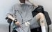 Men's Trendy Summer Waffle Knit Loose Fitting T-Shirt Set Short Sleeve Shirt And Shorts Youthful Vibe_viptrois.com