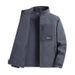 Men's Clothing Double Sided Jacket Men's Autumn And Winter Windproof Warm Polar Fleece Jacket Outdoor Sports Leisure Large Size Cross Border Jacket_viptrois.com