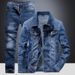 Men's Clothing Trendy Loose Large Size Two Piece Student Versatile Outerwear Casual Jacket_viptrois.com