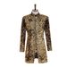 Men's Clothing Velvet Sequined Slim Fit Suit Jacket Banquet Dress Studio Wedding Performance Dress Suit Jacket_viptrois.com