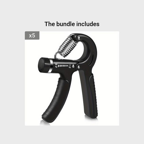 Grip Strength Trainer, Hand Grip Exerciser Strengthener With Adjustable Resistance 11-132 Lbs (5-60kg), Forearm Strengthener, Hand Exerciser For Muscl_viptrois.com
