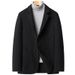 Men's Clothing Autumn and winter 100% wool suit hand sewn double faced wool suit men's slim small suit wool jacket men's clothing_viptrois.com
