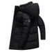 Men's Clothing Down Jacket, Mid Length, Fashionable, Thickened Winter Style, Outdoor Trendy Brand Men's Clothing, Large Size, Mid Length Warm Jacket_viptrois.com