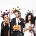 New headband with pumpkin, spider hair, headband, Halloween party atmosphere, radial headpiece decoration_viptrois.com