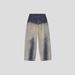 Men's Clothing High Street Gradient Color Scimitar Jeans For Men And Women, Neutral Loose Straight Wide Leg Casual Pants, Niche Lazy Style_viptrois.com