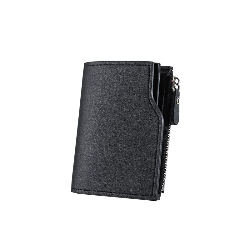 Men's Bags Men's Short Wallet New Style Wallet Men's Three Fold Multi Card Slot Wallet Men's 13 Card Slots Zipper Coin Purse Men_viptrois.com