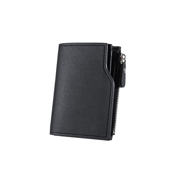 Men's Bags Men's Short Wallet New Style Wallet Men's Three Fold Multi Card Slot Wallet Men's 13 Card Slots Zipper Coin Purse Men_viptrois.com