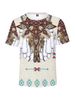 Men's Clothing Printing Casual Loose Short Sleeved T Shirt_viptrois.com