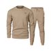 European Minimalist Knit Set – Cotton-Polyester Jacquard Lounge Suit, Relaxed Fit Men’s Two-Piece (Black/Grey/Khaki/Beige/Army Green, S-XXL)_viptrois.com