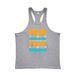 Men's Cotton Fitness Training Vest Summer I-Back Bottom Shirt Skinny Elastic Bottom Shirt Sleeveless T-Shirt_viptrois.com