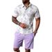 Men's 3D Printed Polo & Shorts Set – Breathable Summer Casual Outfit (Multiple Colors, S-5XL)_viptrois.com