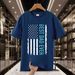 Retro Printed T-shirt With Short Sleeves, Large Size Loose Trendy Men Wear A Half-sleeved Top._viptrois.com