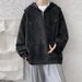 Factory Direct Sale Spring And Autumn Tie-Dye Hooded Sweatshirt For Men, Japanese Style, Plus Size, Unique Design,_viptrois.com