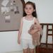 Girls' Lace Cotton Tank Top – Breathable Summer Layering Piece (80-120cm, 4 Colors + Bow Options)_viptrois.com