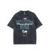 Men's Clothing Heavy Cotton Short Sleeved T Shirt Handsome Trend Washed Half Sleeved T Shirt Summer New Style Old Top_viptrois.com
