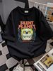 Silent Planet Everthing Was Metal Flaming Skull Black T-Shirt Mens L Fashion Versatile Streetwear Unisex Breathable Homme Casual Soft_viptrois.com