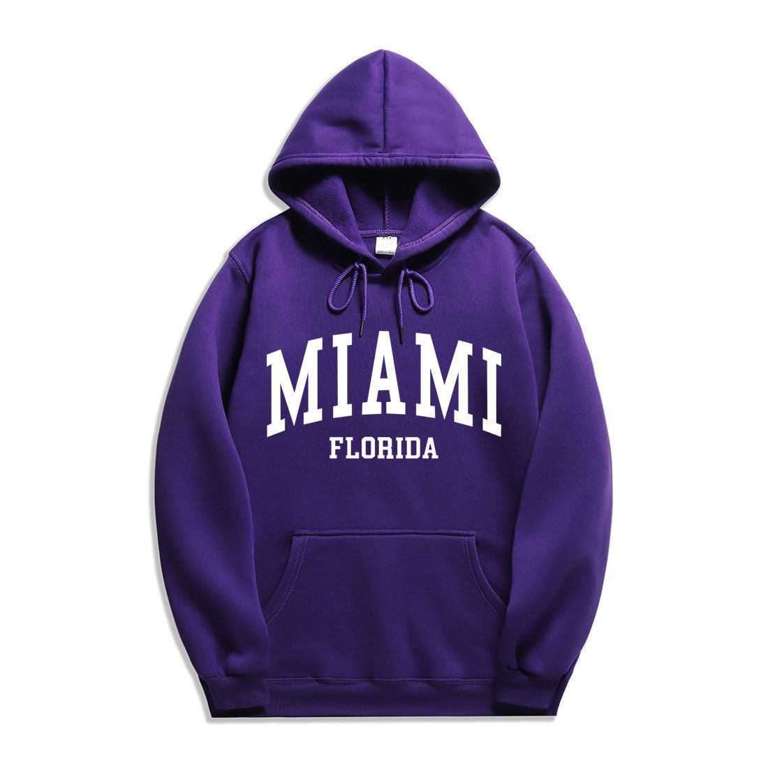 Fashionable Versatile Simple Letter Printing Design Men's Hooded Sweatshirt Crew Neck Style European And American Clothing Male_viptrois.com