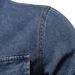 Autumn New Trend European Denim Men's Casual Solid Color Cotton Long Sleeved Washed Shirt_viptrois.com