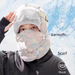 Winter Fleece Lined Thickened Warm Cycling Ear Protection Soft Hat Northeast Outdoor Windproof Skiing_viptrois.com