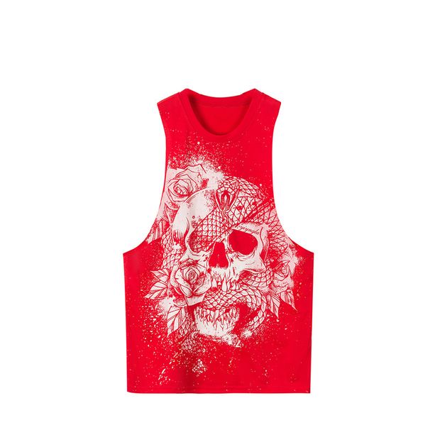 Men's Clothing Summer New Men's Vest Jogger Gym Sports Fitness Sleeveless T Shirt Top_viptrois.com