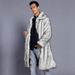 Men's Clothing Men's Autumn And Winter New Fur Coat Imitation Fox Fur Coat European And American Large Size Long Warm Casual Wool Windbreaker_viptrois.com