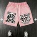 Men's Clothing Men's Distressed Washed Beach Shorts Street Style Printed Five Point Pants Money Pattern Ready_viptrois.com