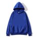 Casual Hooded Sweatshirt, Autumn Loose And Plush Sweatshirt_viptrois.com