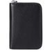 New First Layer Cowhide Zipper Business Card Credit Card Cover Organ RFID Anti-theft Brush Coin Purse_viptrois.com