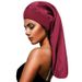 High stretch wide brim long tube hat beauty month long hair care hat color ding sleeping cap_viptrois.com