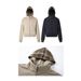 Men's Clothing Zipper Jacket Couple Style Polar Fleece Hooded Sweatshirt Plaid Hooded Sweatshirt Jacket Simple_viptrois.com