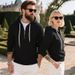 Cross-border Winter American Heavy-duty Velvet Men And Women Same Style Couple Loose Hooded Zipper Commuter Tank Casual Sweater_viptrois.com